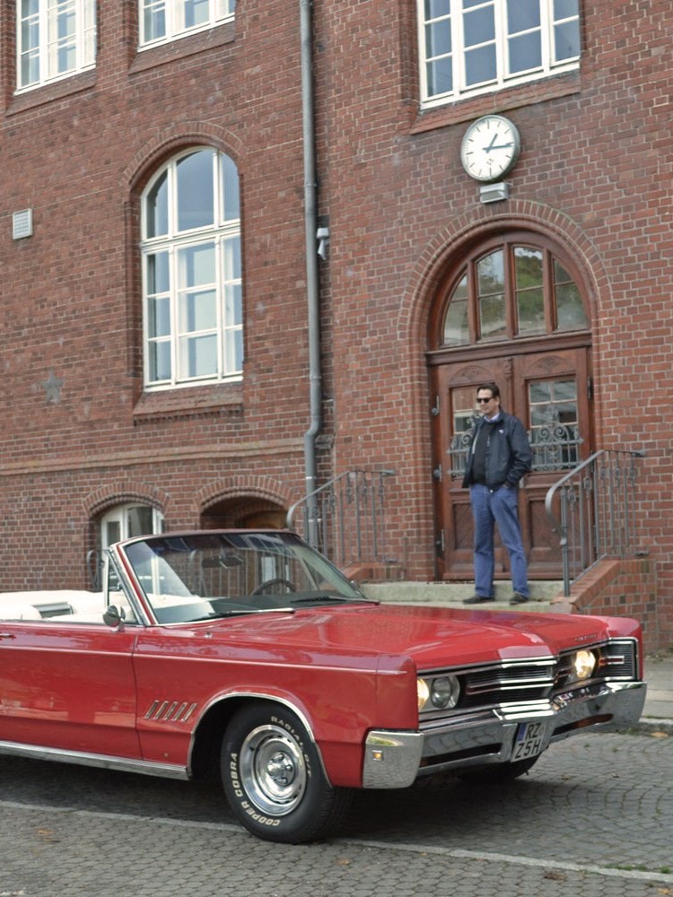 Crysler Convertible Oldtimer im Portrait