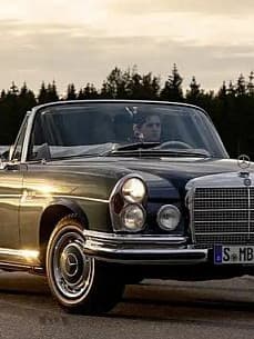 Mercedes Benz 280 SE Oldtimer im Portrait