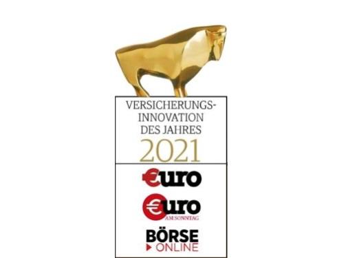 Auszeichnung der Versicherung für Maschinenbau smart manufacturing für Hiscox 2021 von Börse Online