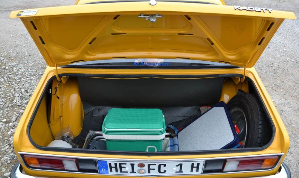 Opel Kadett C: Kofferraum
